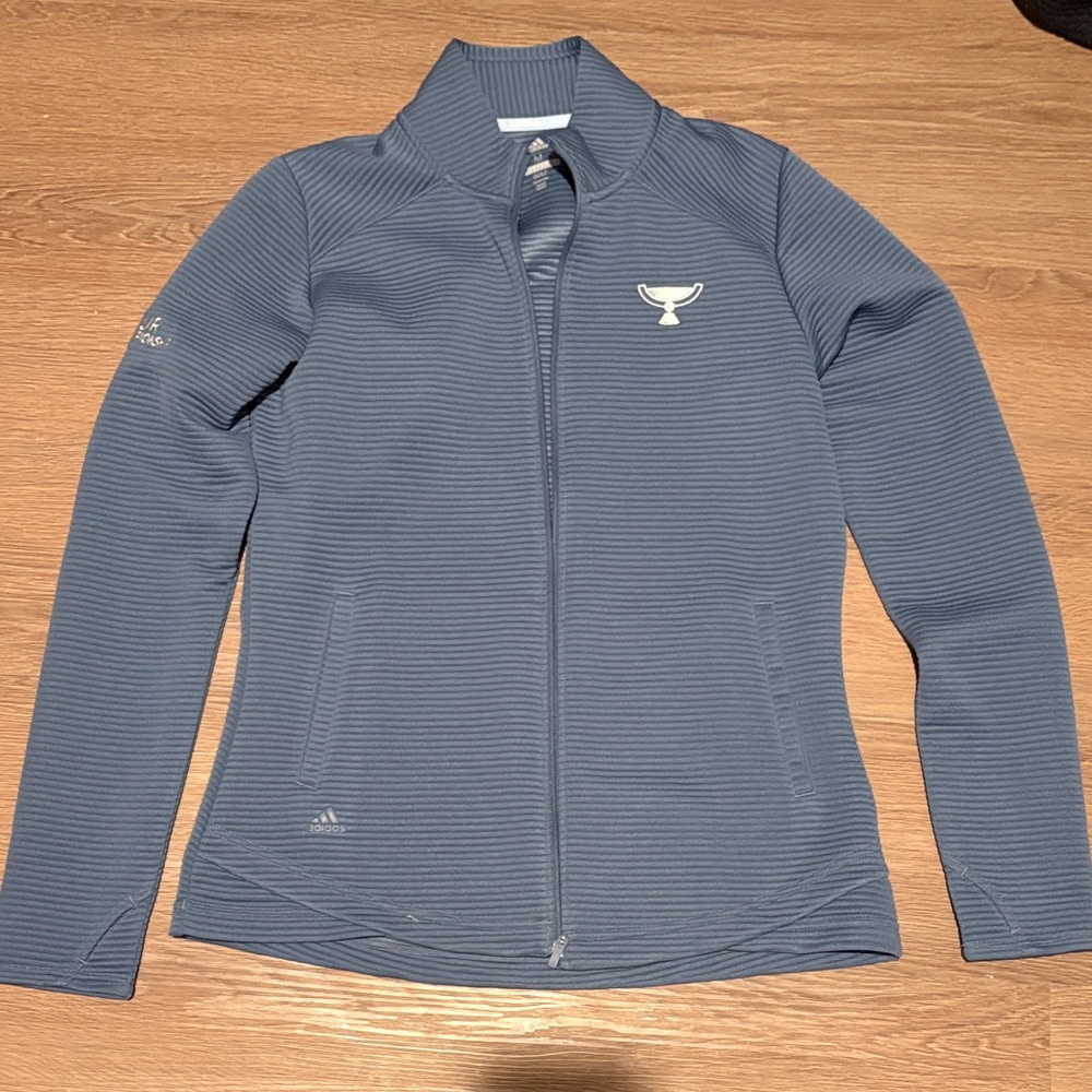 Adidas Navy Striped Jacket
